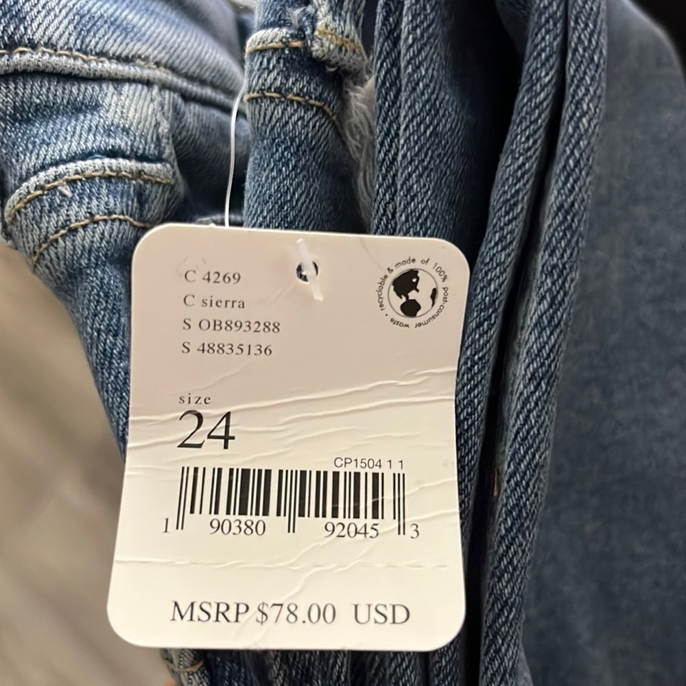 NWT - Free People - Raw High-Rise Jegging - 24 - Picture 7 of 10